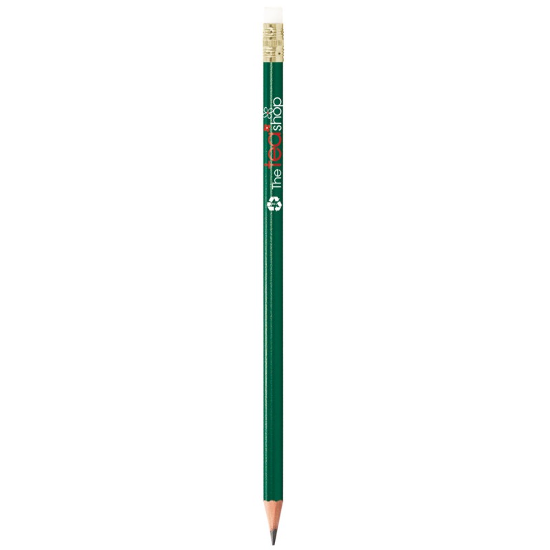 Crayon de papier recyclé publicitaire avec gomme BIC® Evolution