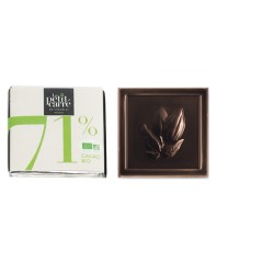 Carte de voeux personnalisée - carré de chocolat