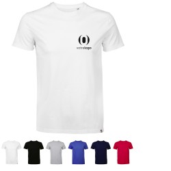 Tee-shirt personnalisé made in France pour homme blanc 150G/M² Cocorico