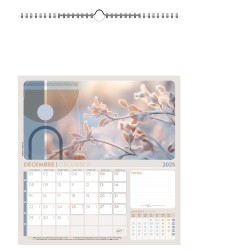 Calendrier publicitaire Nature Zen 2025