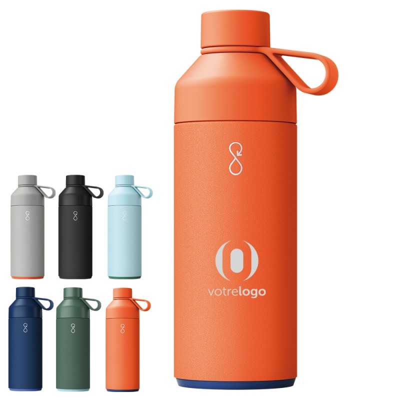 Bouteille isotherme personnalisée 1L "Bigo"