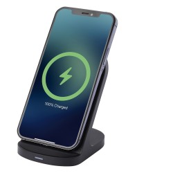 Chargeur à induction personnalisé 15W matière recyclée "Loop"