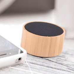 Enceinte bluetooth personnalisée "Bamboo sound"