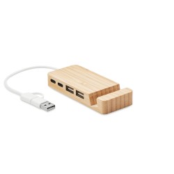 Hub USB publicitaire 4 ports "Hubstand"