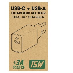 Chargeur secteur personnalisé USB Type-C "Suko"