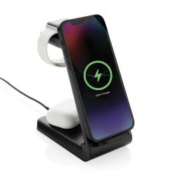 Chargeur à induction personnalisé 15W en RPET "Fairfield"