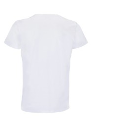 Tee-shirt personnalisé Blanc mixte coton recyclé "Re-Crusader"