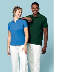 Polo personnalisable homme coton bio 180g couleur "Orga"