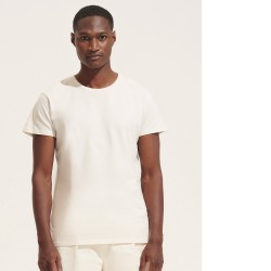 Tee-shirt personnalisé Homme coton bio et viscose "Pioneer" Blanc