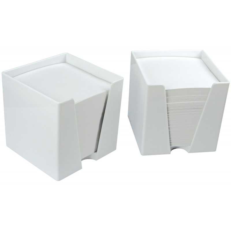 Cube papier blanc 9x9 cm