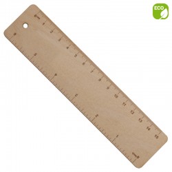 Règle en bois 15 cm personnalisé